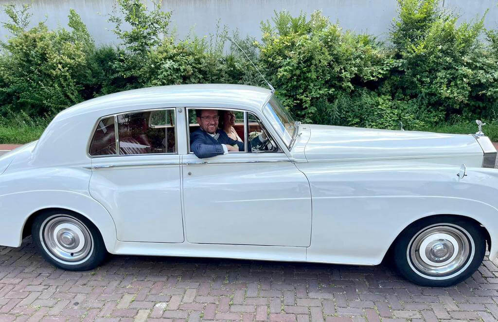 Trouwauto (Rolls Royce) te huur bij Q-Wedding (Rosmalen en Den Bosch)